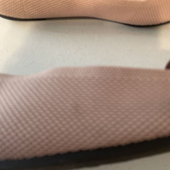 MIA Lixya Ballet Flats Women 9.5 Blush Knit Fabric Stretch Pointed Toe Slip on - Picture 6 of 13